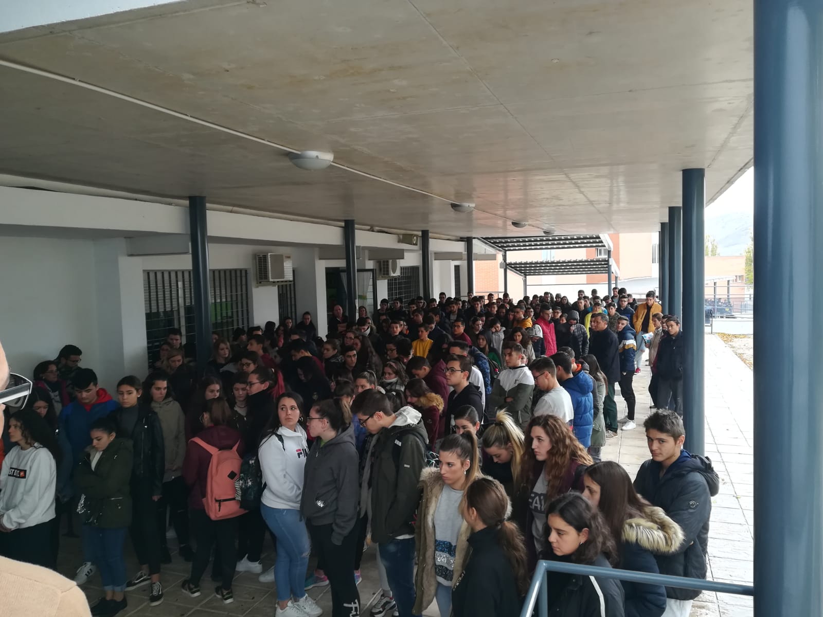 Jornada triste en el Centro