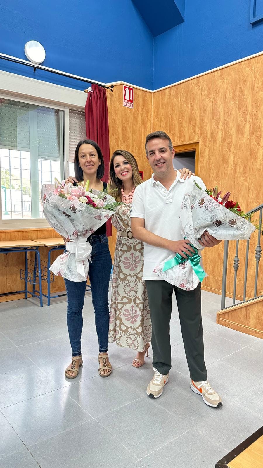 Despedida a Javi Cabello y Mamen García