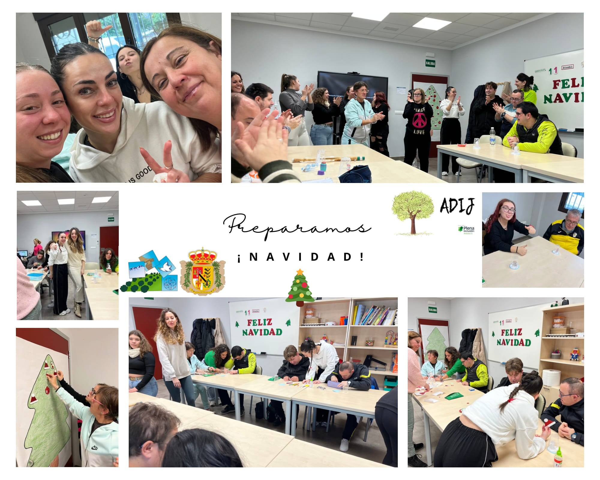 Talleres de Navidad en el IES Juan López Morillas