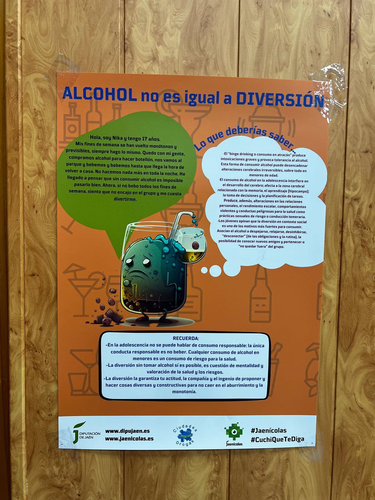 Taller Prevención del Consumo de Alcohol