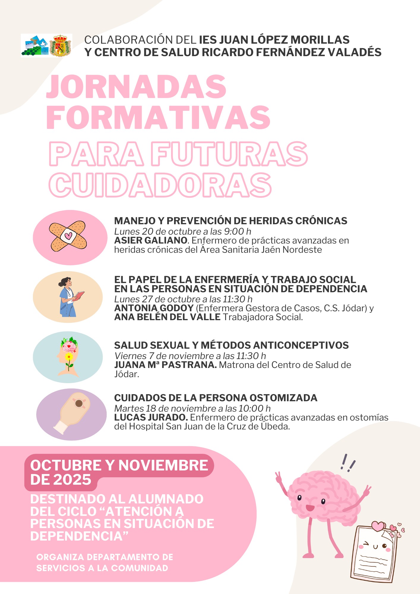 Jornadas Formativas para Futuras Cuidadoras