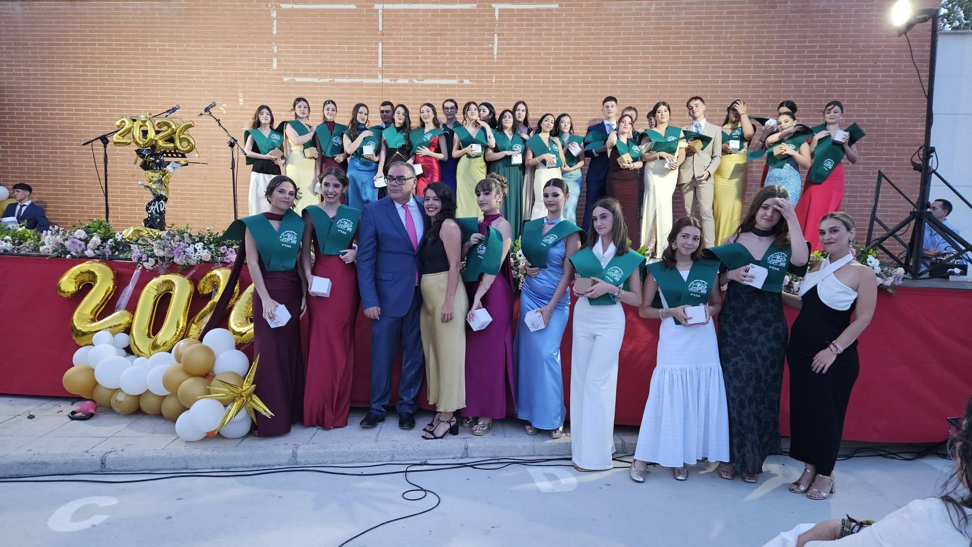 Graduación 4º ESO y CFGB Jardinería y Composiciones Florales
