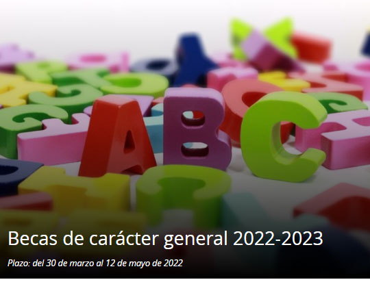 Becas de Carácter General 2022-2023
