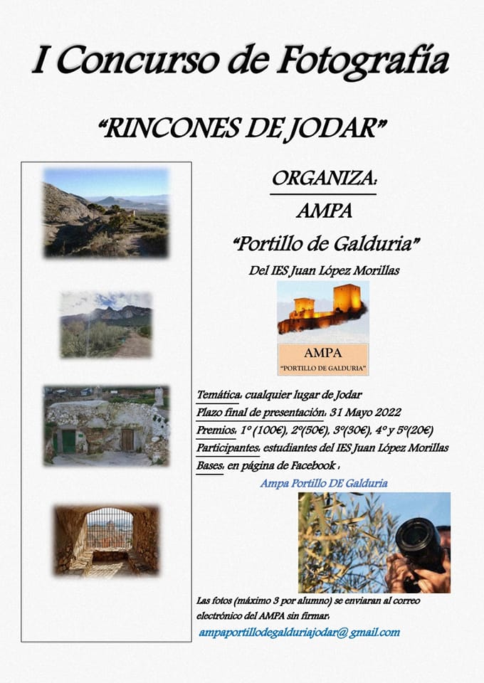 I Concurso de Fotografía "Rincones de Jódar"